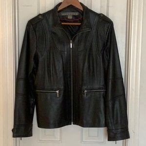 Reaction by Kenneth Cole leather jacket